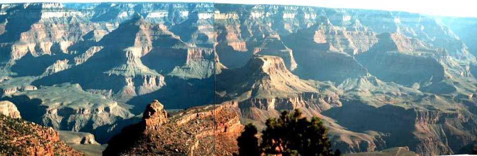 Bright Angel Trail Head View