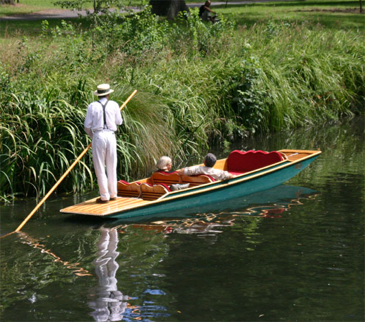 Padding in Botanic Garden